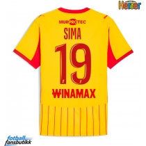 RC Lens Abdallah Sima #19 Hjemmedrakt 2025-26 Kortermet